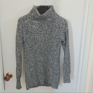 A&F turtle neck tunic sweater